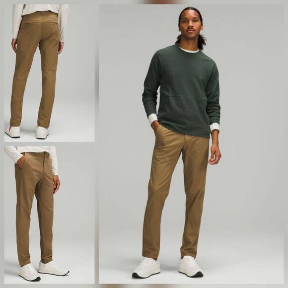 Lululemon Men's Commission Warpstreme Sold Out Pants in Artifact Sz. 32 - Picture 1 of 7